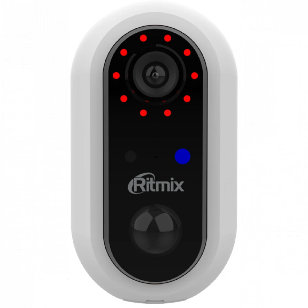 IP видеокамера Ritmix IPC-240B-Tuya Настольная, Внутренней установки, WiFi, 2.8 мм, 1/3", 2 Мп ~ 1920×1080 Full HD