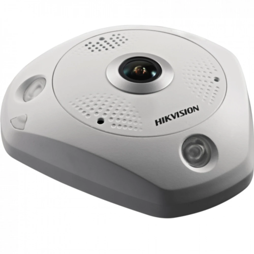 IP видеокамера Hikvision DS-2CD6365G0-IVS(1.27mm) Рыбий глаз, Внутренней установки, Проводная, 1.27 мм, 1/1.8ʺ, 6 Мп ~ 3072x2048