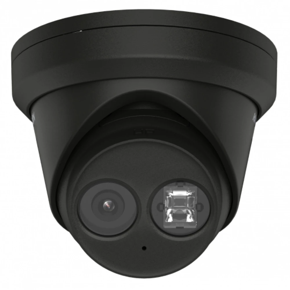 IP видеокамера Hikvision DS-2CD2383G2-IU(BLACK)(2.8MM) Купольная, Уличная, Проводная, 2.8/4 мм, 1/2.8", 8 Мп ~ 3840×2160 4K UHD или Ultra HD
