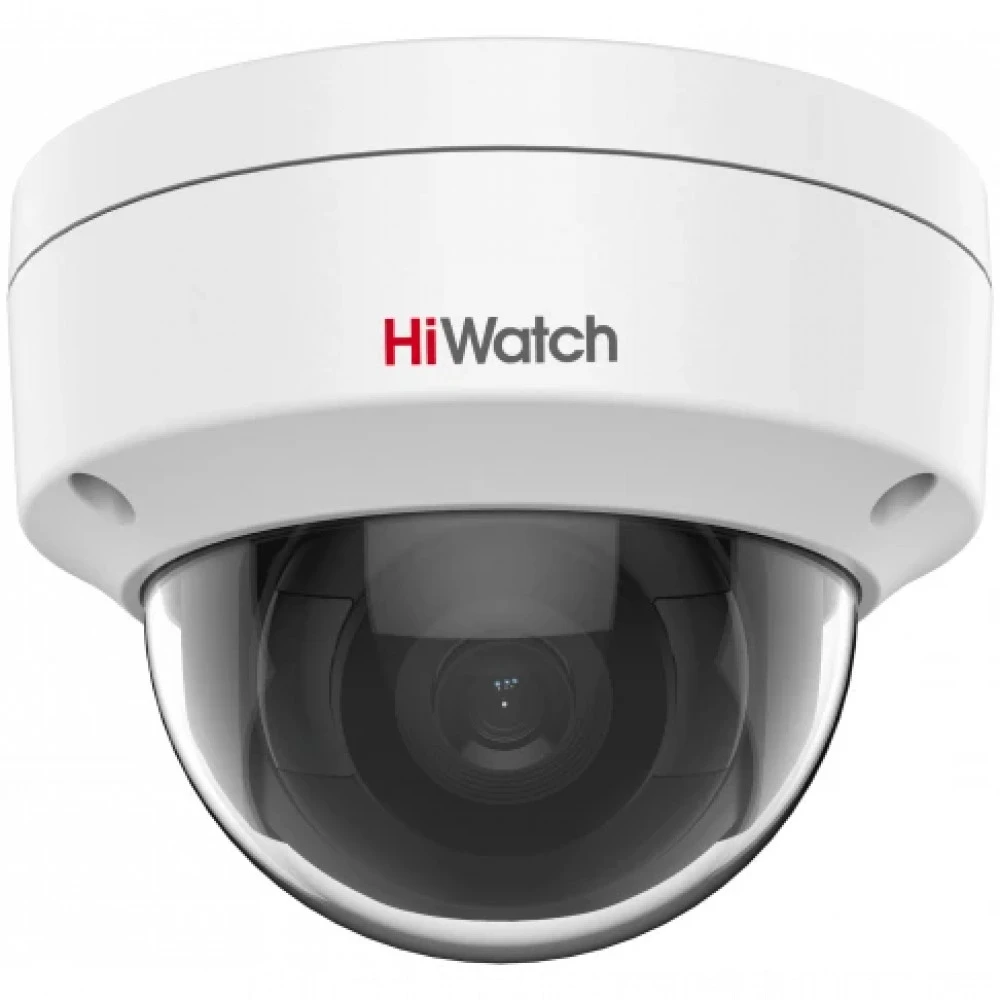 IP видеокамера HiWatch DS-I202(E) 2.8 MM Купольная, Уличная, Проводная, 2.8 мм, 1/2.9", 2 Мп ~ 1920×1080 Full HD