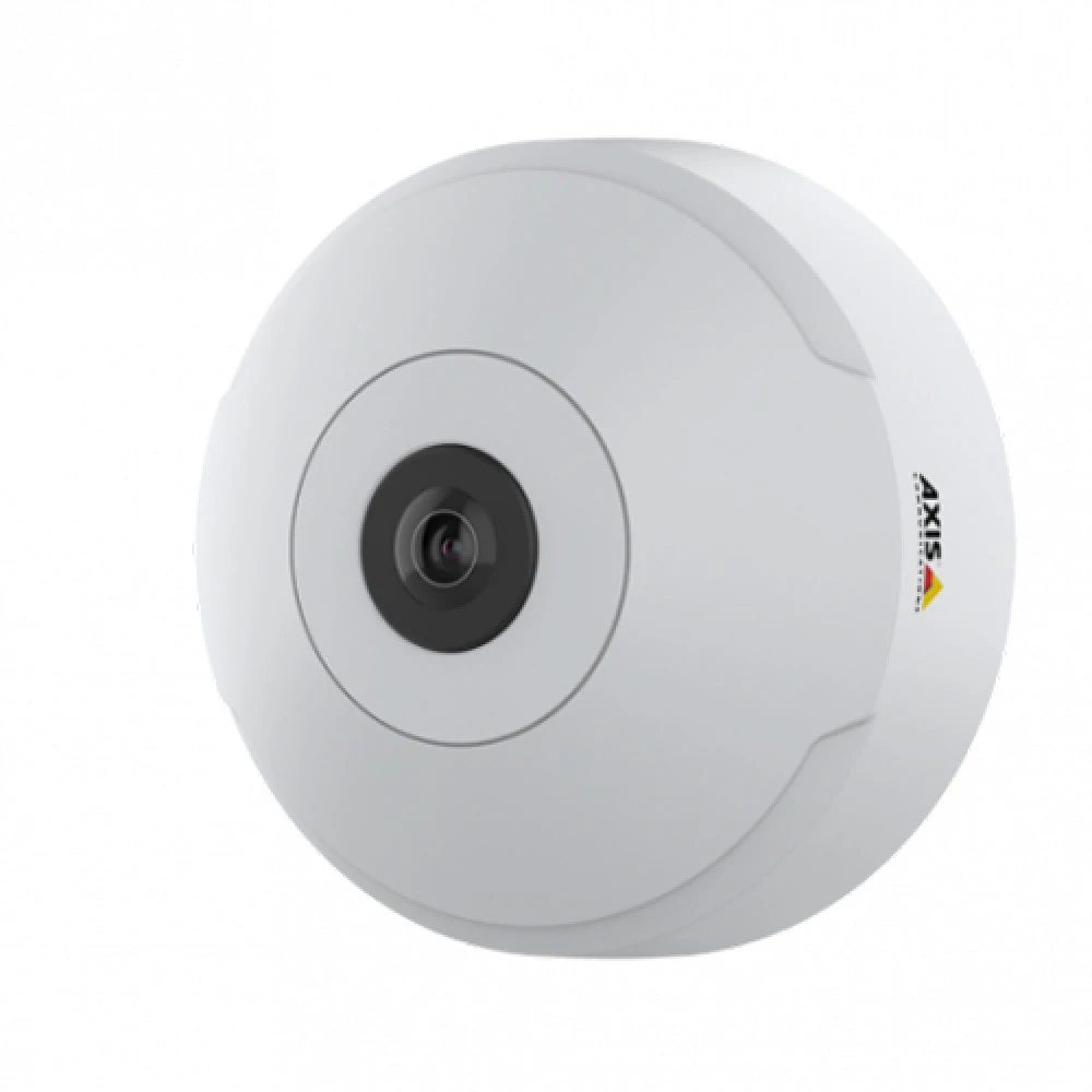IP видеокамера AXIS M3067-P 01731-001 Рыбий глаз, Внутренней установки, Проводная, 1.6 мм, 1/1.8ʺ, 5 Мп ~ 2560×1920