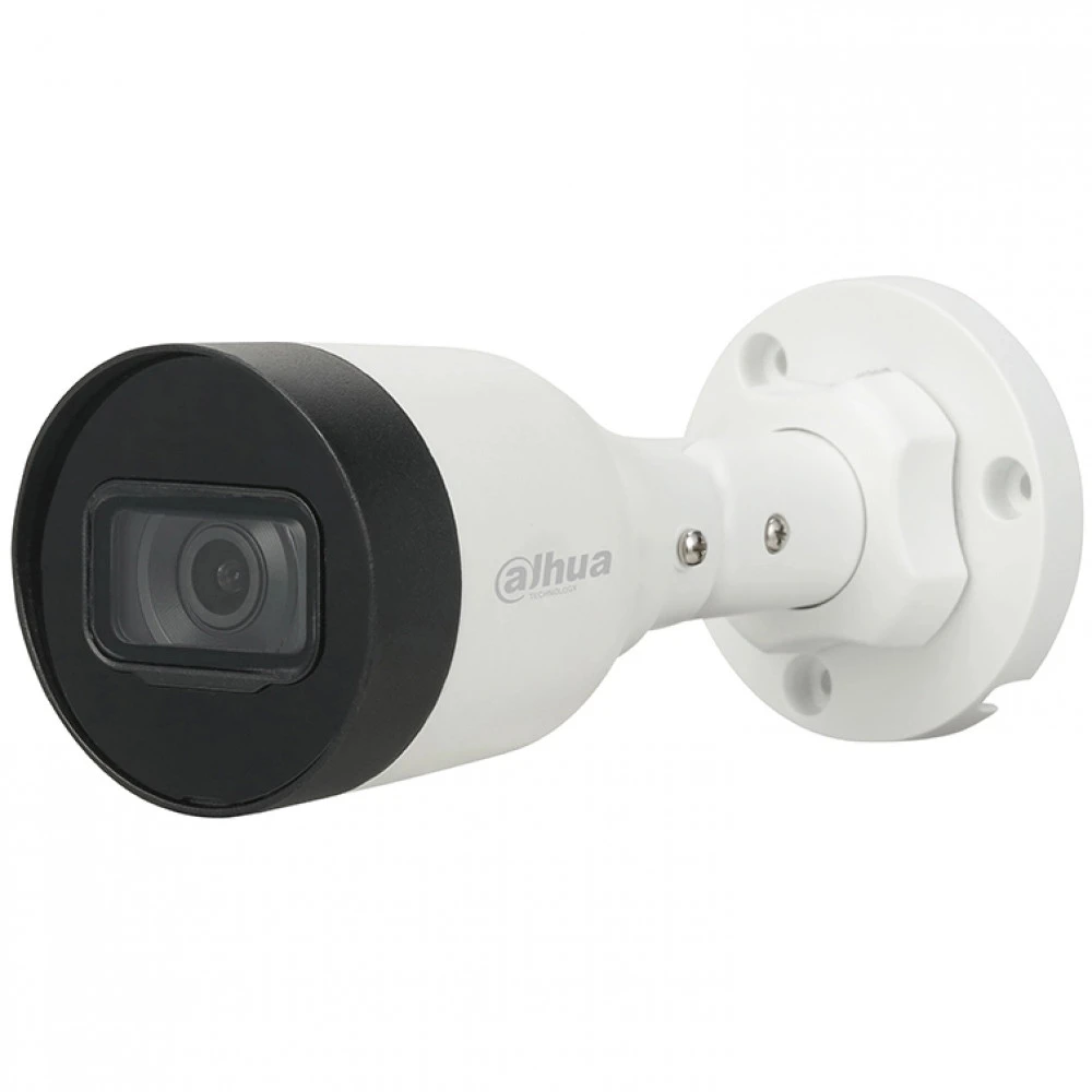 IP видеокамера Dahua DH-IPC-HFW1431S1P-0280B Цилиндрическая, Уличная, Проводная, 2.8 мм, 1/3.4“, 4 Мп ~ 2688×1520