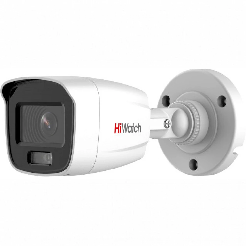 IP видеокамера HiWatch DS-I250L(D)(2.8mm) 311326330 Цилиндрическая, Уличная, Проводная, 2.8 мм, 1/2.8", 2 Мп ~ 1920×1080 Full HD