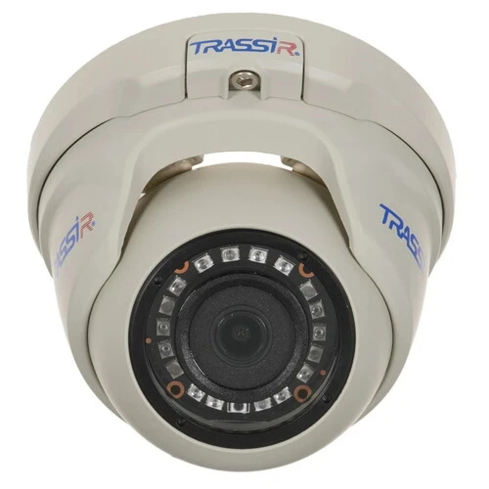 IP видеокамера Trassir TR-D4S5 Купольная, Уличная, Проводная, 2.8 мм, 1/2.7", 4 Мп ~ 2688×1520