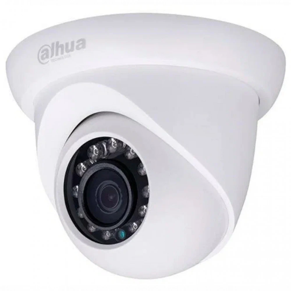 IP видеокамера Dahua DH-IPC-HDW1230SP-0360B-S5 Купольная, Уличная, Проводная, 3.6 мм, 1/2.7", 2 Мп ~ 1920×1080 Full HD