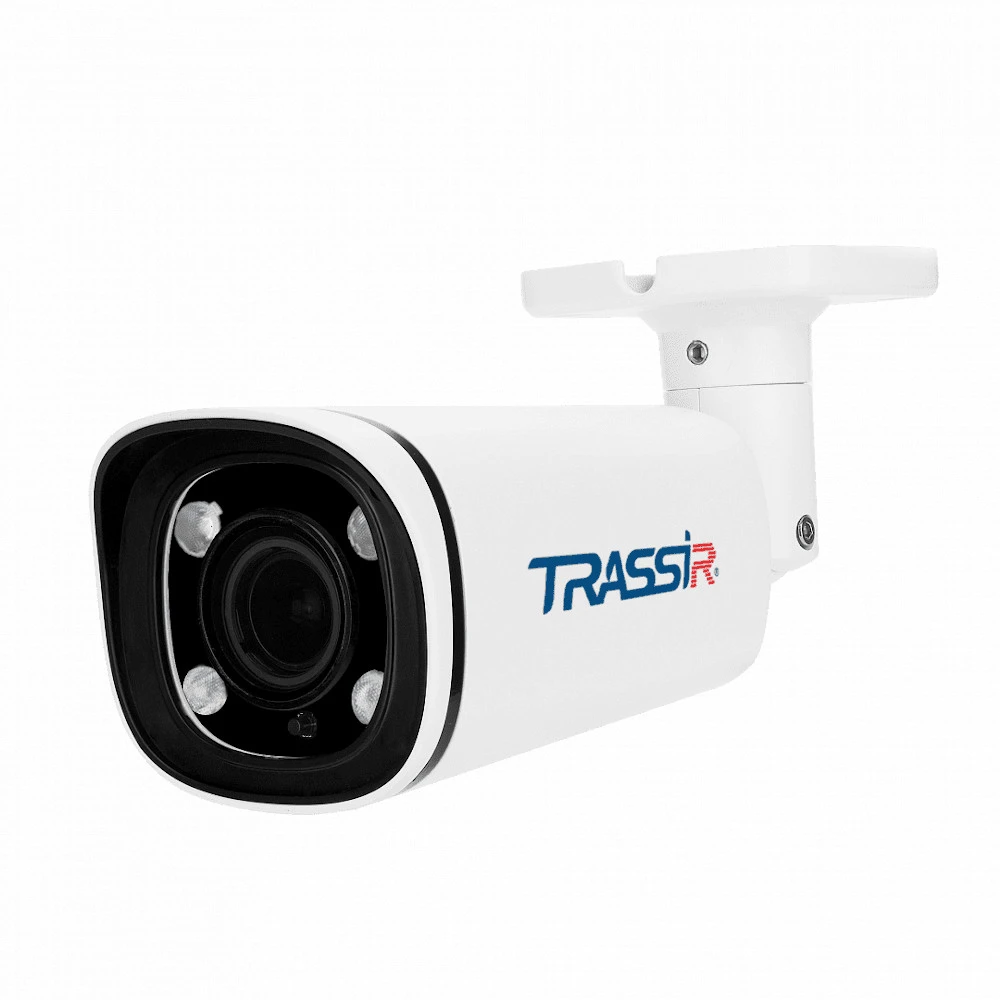 IP видеокамера Trassir TR-D2123IR6 v6 Цилиндрическая, Уличная, Проводная, 2.7 ~ 13.5 мм, 1/2.7", 2 Мп ~ 1920×1080 Full HD