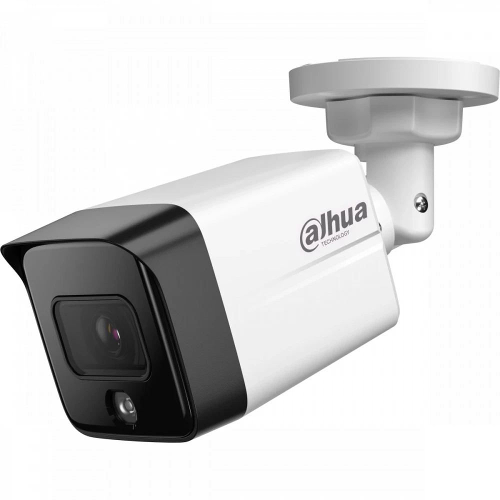 IP видеокамера Dahua DH-IPC-HFW1230TC1P-0360B-S6 Цилиндрическая, Уличная, Проводная, 3.6 мм, 1/2.8", 2 Мп ~ 1920×1080 Full HD