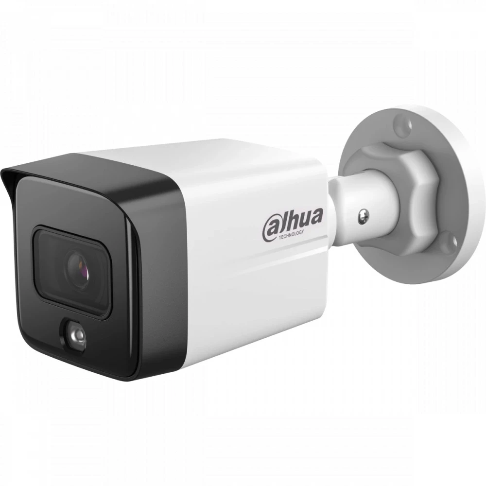IP видеокамера Dahua DH-IPC-HFW1230TC1P-0360B-S6 Цилиндрическая, Уличная, Проводная, 3.6 мм, 1/2.8", 2 Мп ~ 1920×1080 Full HD