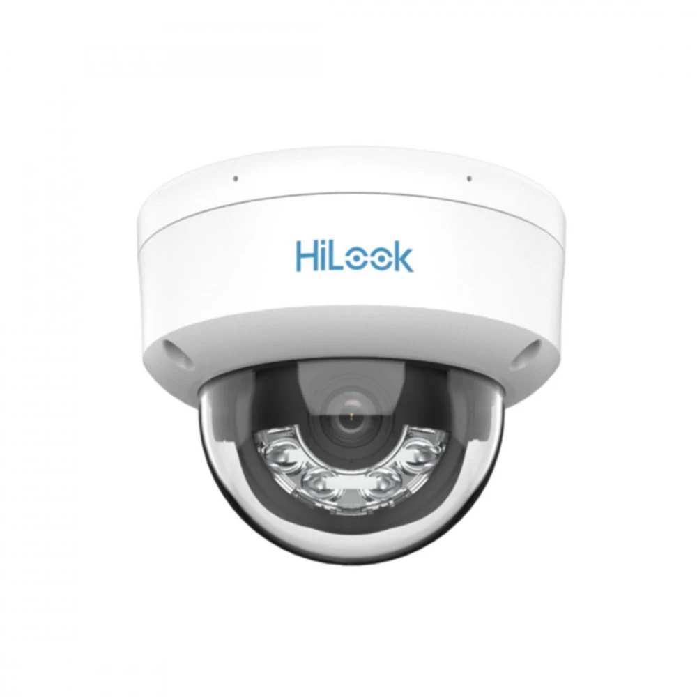IP видеокамера HiLook IPC-D129HA-LU Купольная, Уличная, Проводная, 2.8/4 мм, 1/2.8", 2 Мп ~ 1920×1080 Full HD