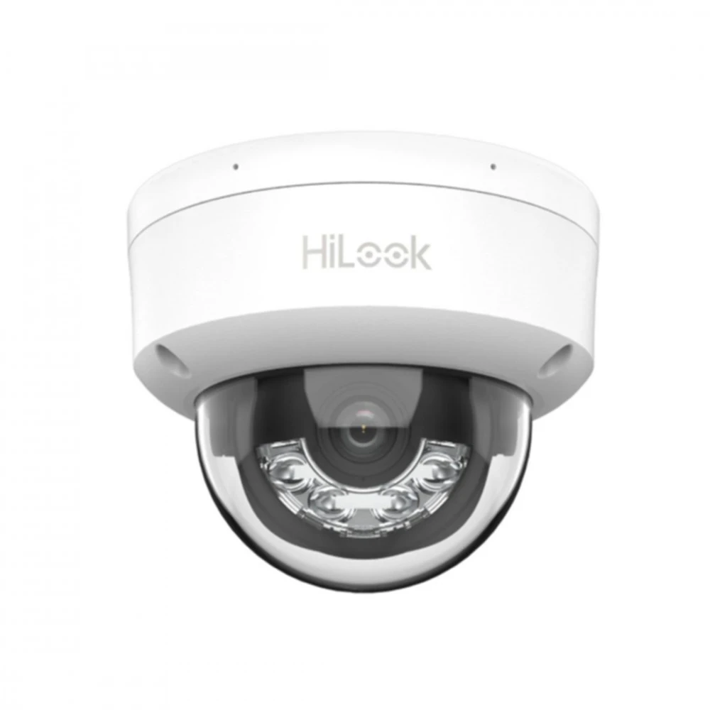 IP видеокамера HiLook IPC-D120HA-LU Купольная, Уличная, Проводная, 2.8/4 мм, 1/2.9", 2 Мп ~ 1920×1080 Full HD