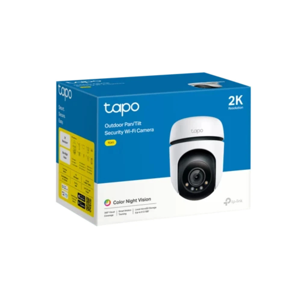 IP видеокамера TP-Link Tapo TC41 PTZ-поворотная, Уличная, WiFi, 3.89 мм, 1/2.8", 3 Мп ~ 2304x1296