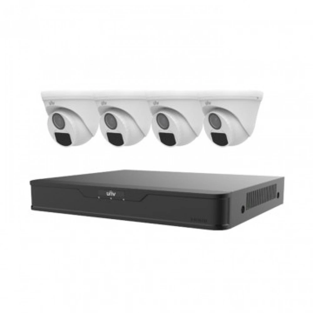 Комплект видеонаблюдения UNIVIEW XVR301-04F 4*UAC-T112-F28 Kit KIT/XVR301-04F/4*UAC-T112-F28