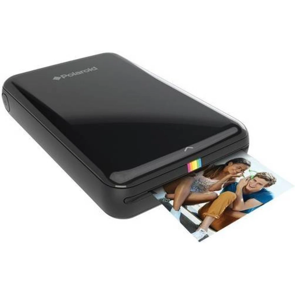 Мобильный принтер Polaroid ZIP Black POLMP01BE A8, Термопечать, Цветной, Интерфейс USB, Интерфейс Bluetooth