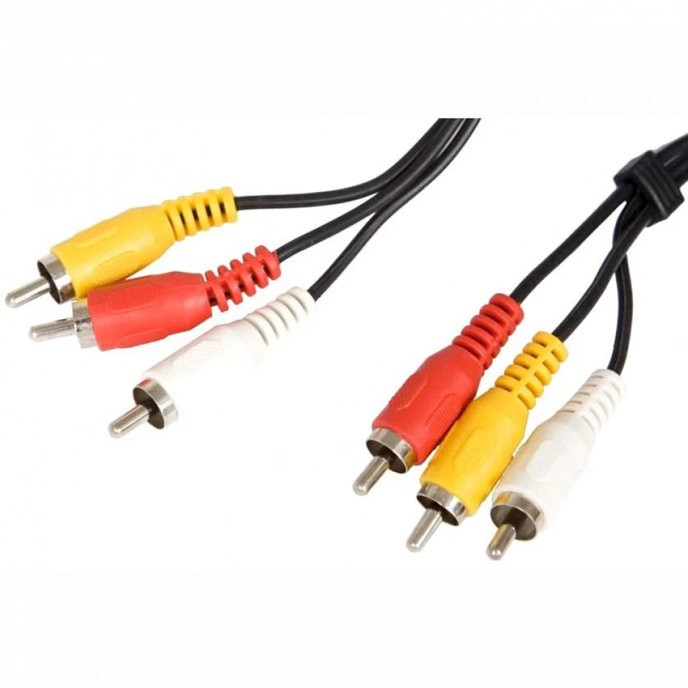 Кабель интерфейсный Buro BAAC027-1 3 RCA - 3 RCA