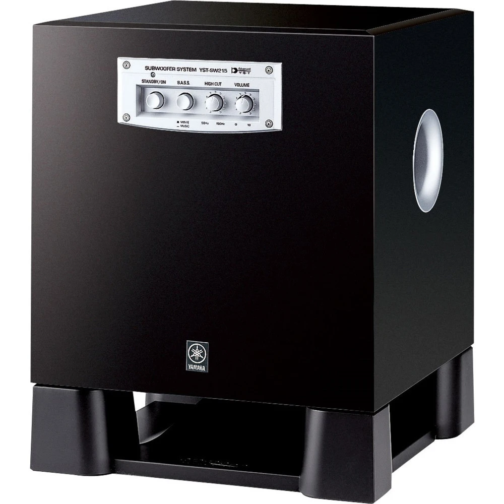 Компьютерные колонки Yamaha YST-SW215 AYSTSW215PIANO Черный