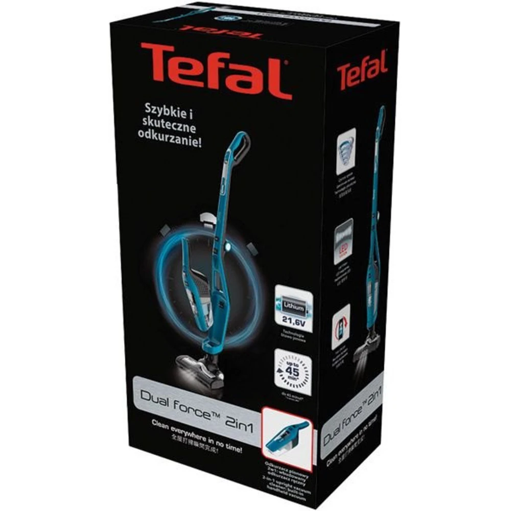 Пылесос Tefal TY6751WO 2211400444 Вертикальный, 750 Вт