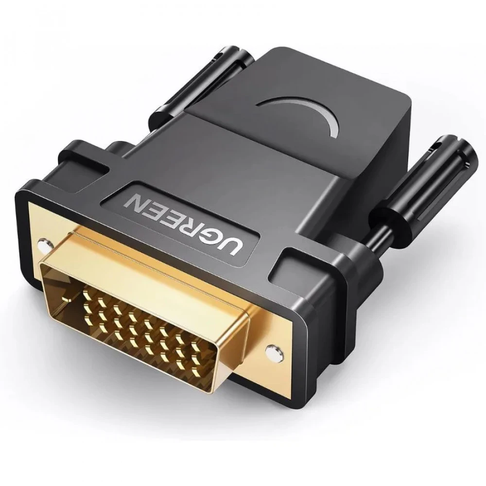 Кабель интерфейсный UGREEN Переходник UGREEN DVI(m) 24+1 - HDMI(f) 20124 DVI - HDMI