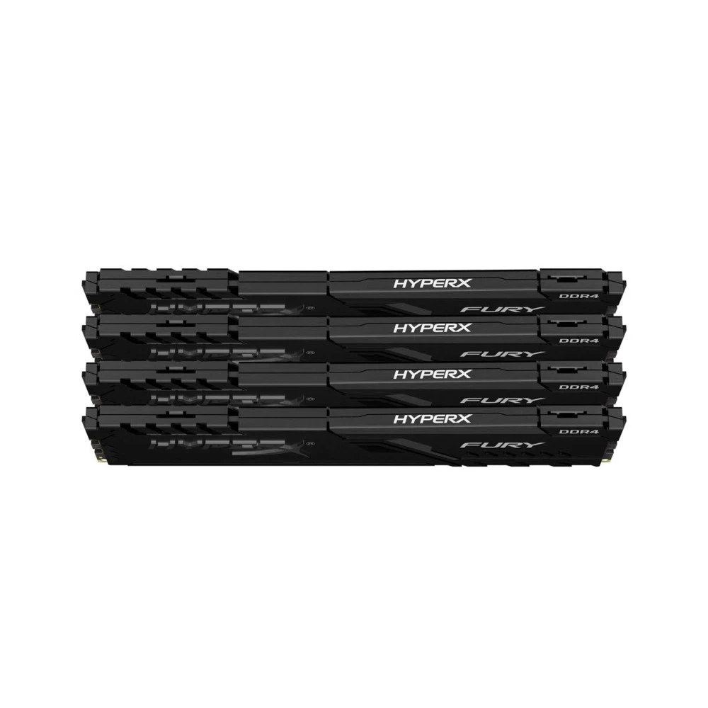 ОЗУ Kingston HyperX Fury HX432C16FB3K4/64 DIMM DDR4 (Kit 4 x 16 GB) DIMM, DDR4, 64 Гб (4 х 16 Гб), 3200 МГц