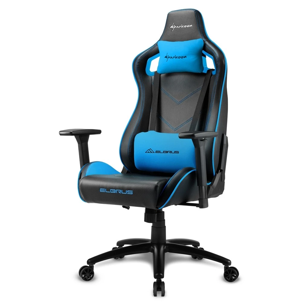 Компьютерное кресло Sharkoon ELBRUS 2 Black/Blue ELBRUS 2 BK/BU