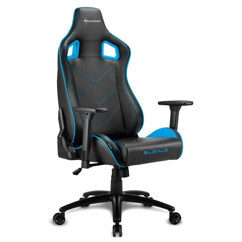 Компьютерное кресло Sharkoon ELBRUS 2 Black/Blue ELBRUS 2 BK/BU