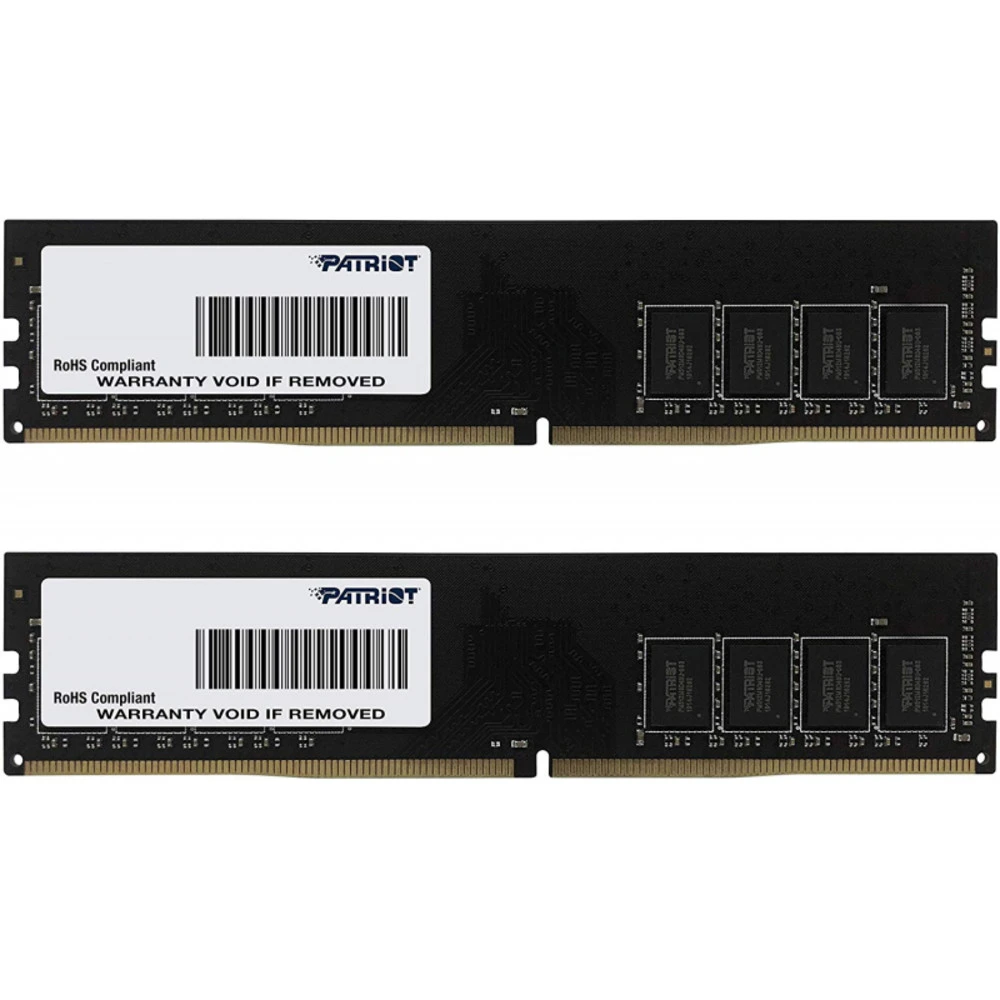 ОЗУ Patriot Signature (PSD432G2666K) DIMM, DDR4, 32 Гб (2 х 16 Гб), 2666 МГц