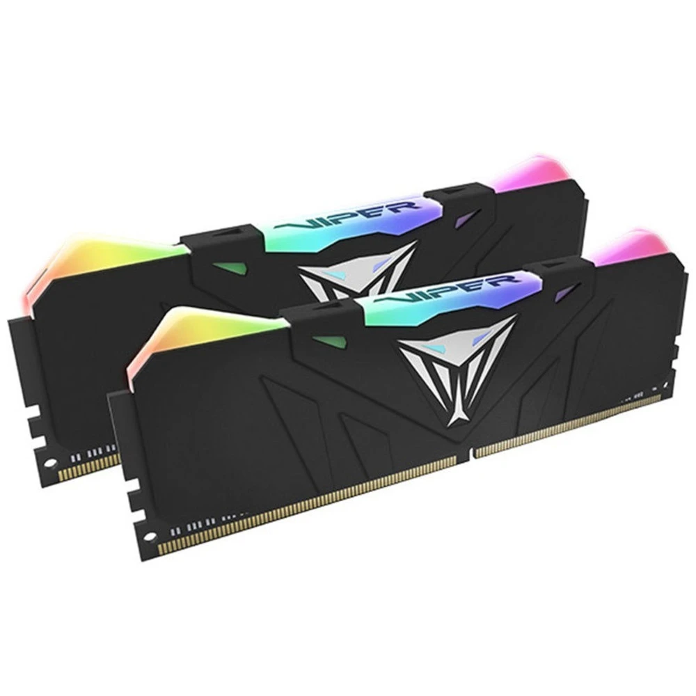 ОЗУ Patriot Viper RGB DDR4 32Gb 3200Mhz DIMM PVR432G320C6K DIMM, DDR4, 32 Гб (2 х 16 Гб), 3200 МГц