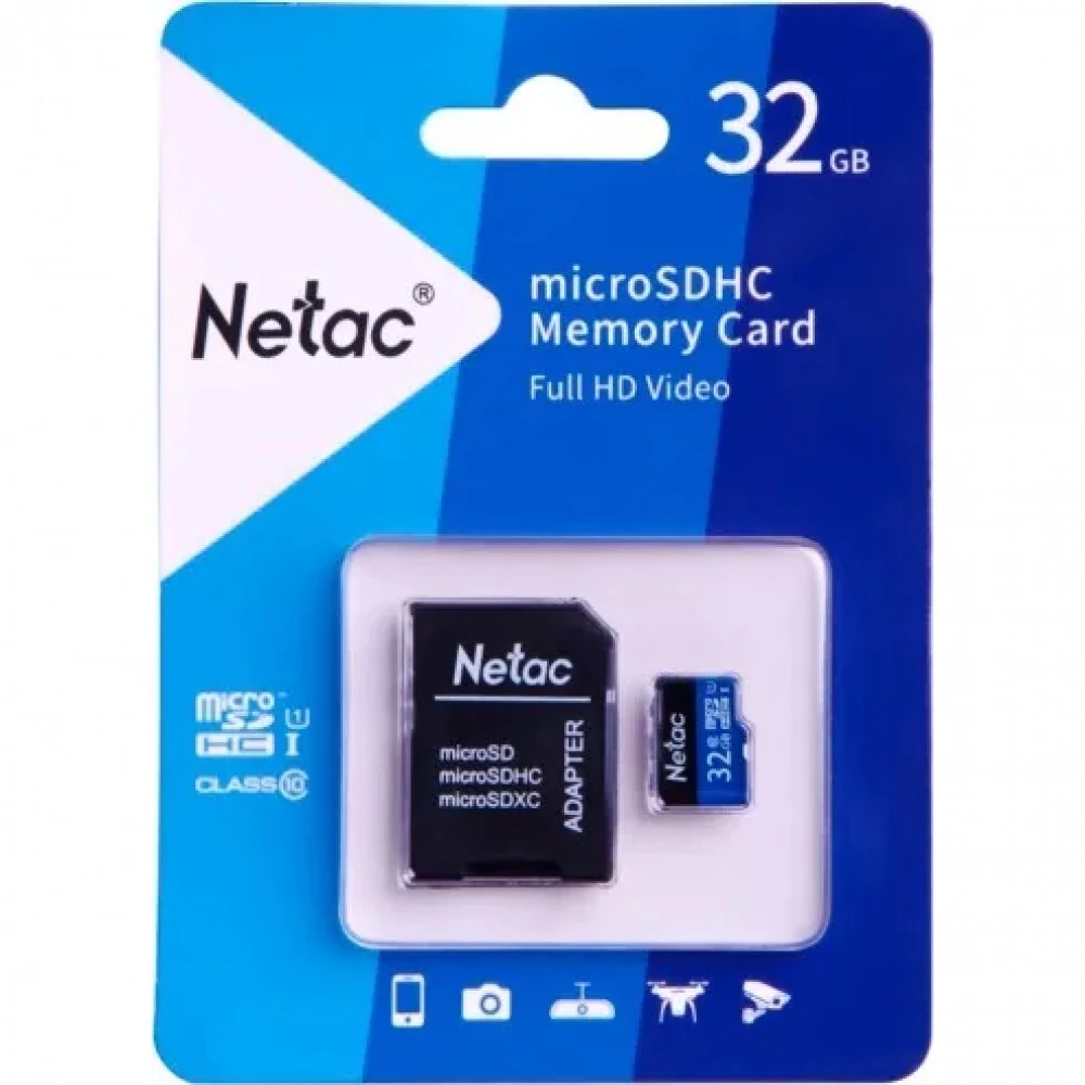 Флеш (Flash) карты Netac NT02P500STN-032G-R 32 ГБ