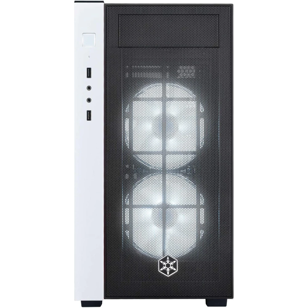 Корпус Silverstone SST-RL08BW-RGB Black/White