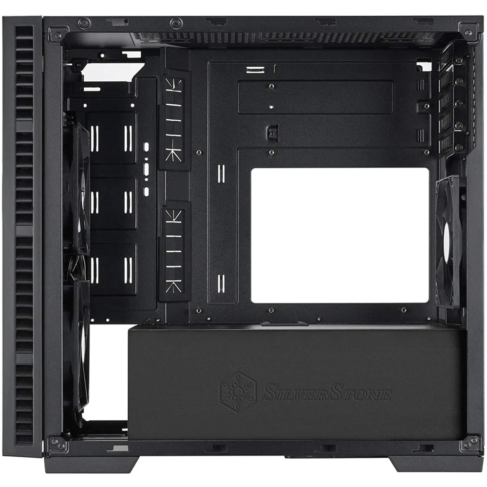 Корпус Silverstone SST-RL08BW-RGB Black/White