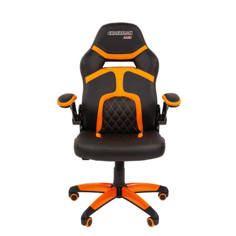 Компьютерное кресло Chairman game 18 Black/Orange 00-07051190