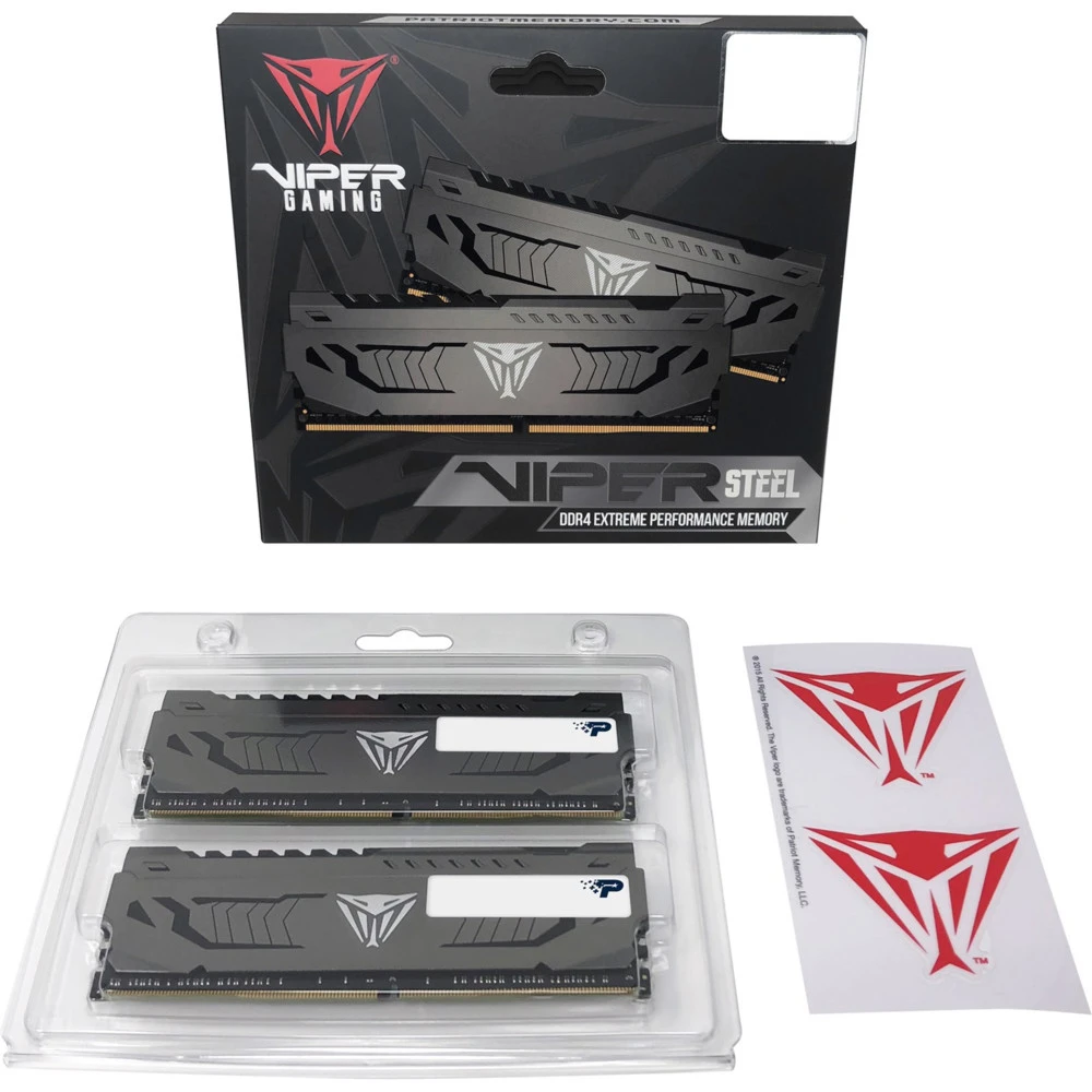 ОЗУ Patriot Viper Steel PVS432G360C8K DIMM, DDR4, 32 Гб (2 х 16 Гб), 3600 МГц
