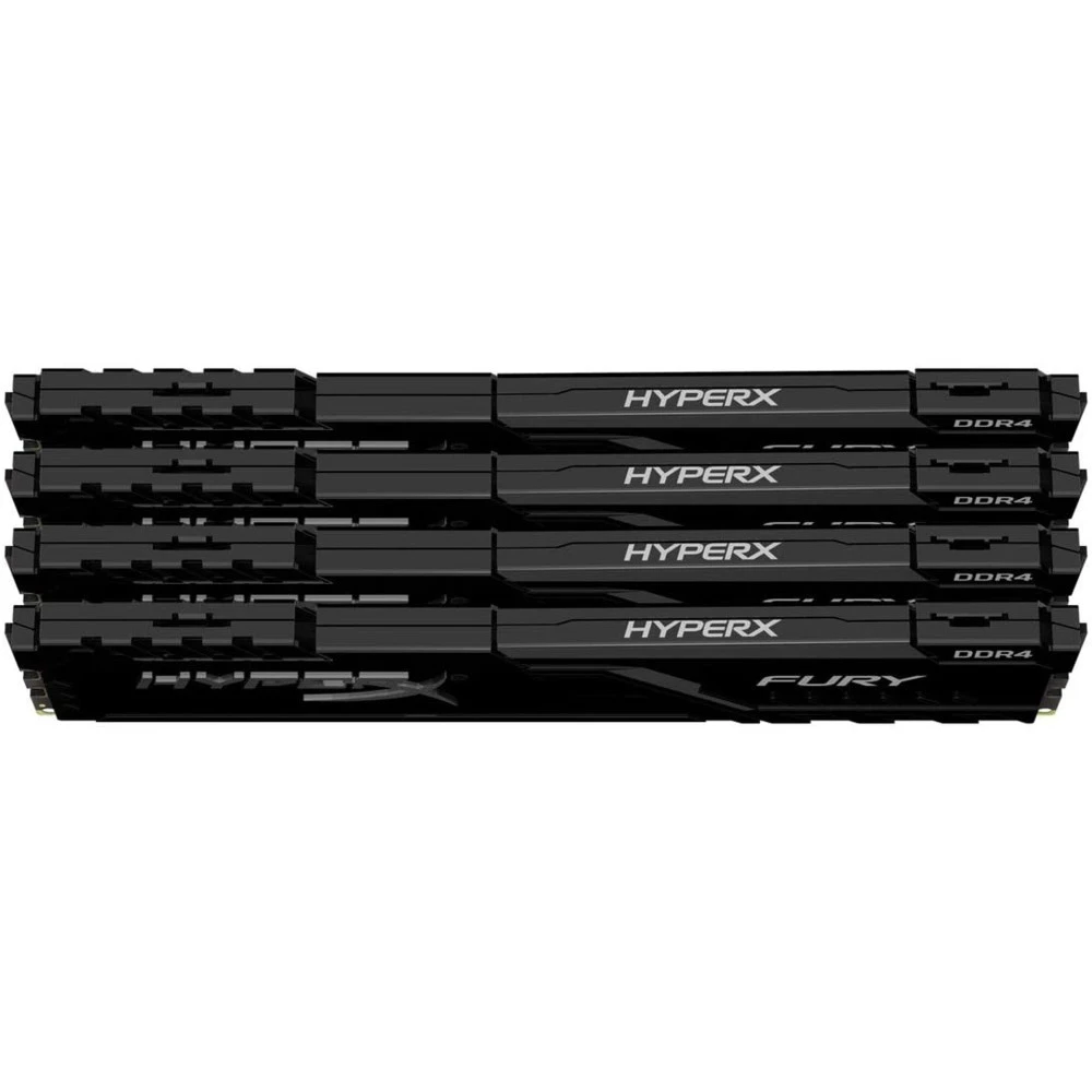 ОЗУ Kingston HyperX FURY DDR4 CL16 64 GB 3000 MHz DIMM HX430C16FB4K4/64 DIMM, DDR4, 64 Гб (4 х 16 Гб), 3000 МГц