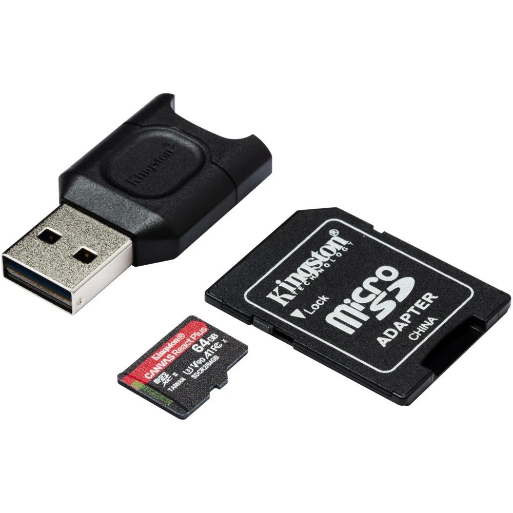 Флеш (Flash) карты Kingston 256Gb microSDXC, UHS-II Class U3 V30 A2 MLPMR2/256GB 256 ГБ
