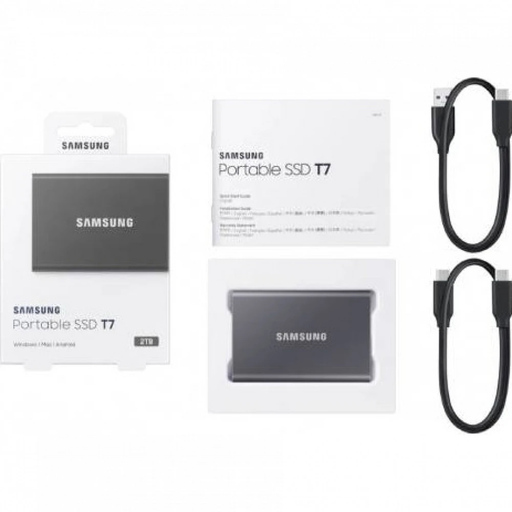 Внешние накопители Samsung External SSD T7 MU-PC2T0T/WW 2 ТБ