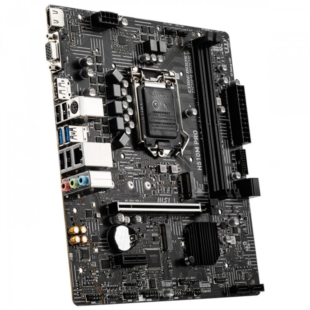 Материнская плата MSI H510M PRO Micro-ATX, LGA 1200