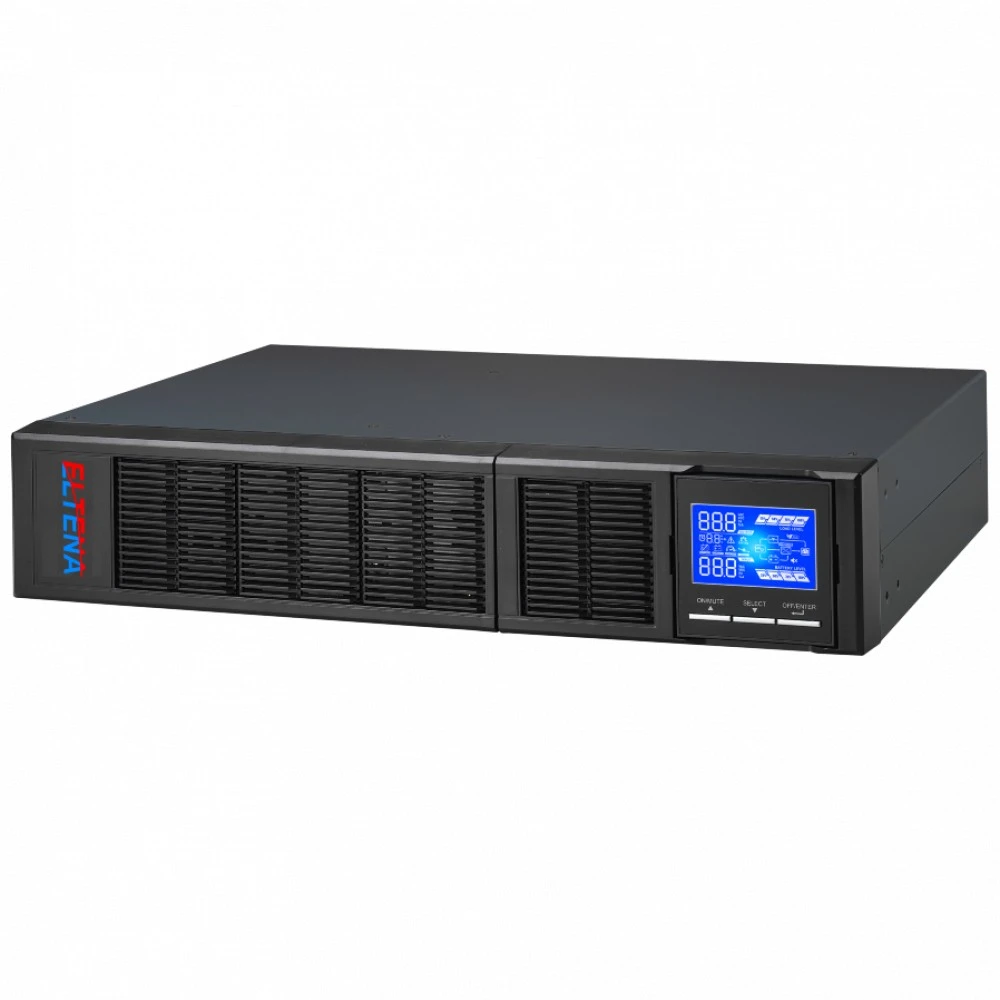 Источник бесперебойного питания ELTENA Monolith III 2000RT EN-M3-2000RT Двойное преобразование (On-Line), Стоечный (Rack), 2000 ВА, 1800 Вт