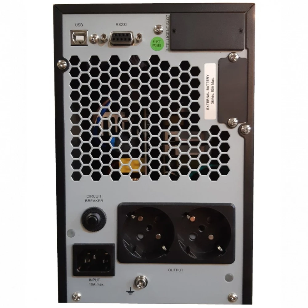 Источник бесперебойного питания ELTENA Monolith E1000LT-36V EN-ME-1000LT-36V Двойное преобразование (On-Line), Напольный (Tower), 1000 ВА, 900 Вт
