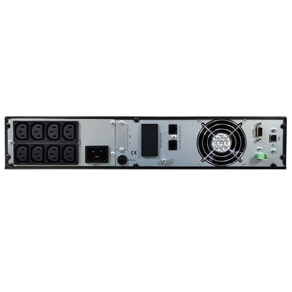 Источник бесперебойного питания SVC TRX11-2KL-LCD/AS09C13 Двойное преобразование (On-Line), Стоечный (Rack), 2000 ВА, 1800 Вт