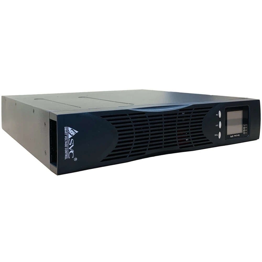 Источник бесперебойного питания SVC TRX11-3KL-LCD/AS09C13 Двойное преобразование (On-Line), Стоечный (Rack), 3000 ВА, 2700 Вт