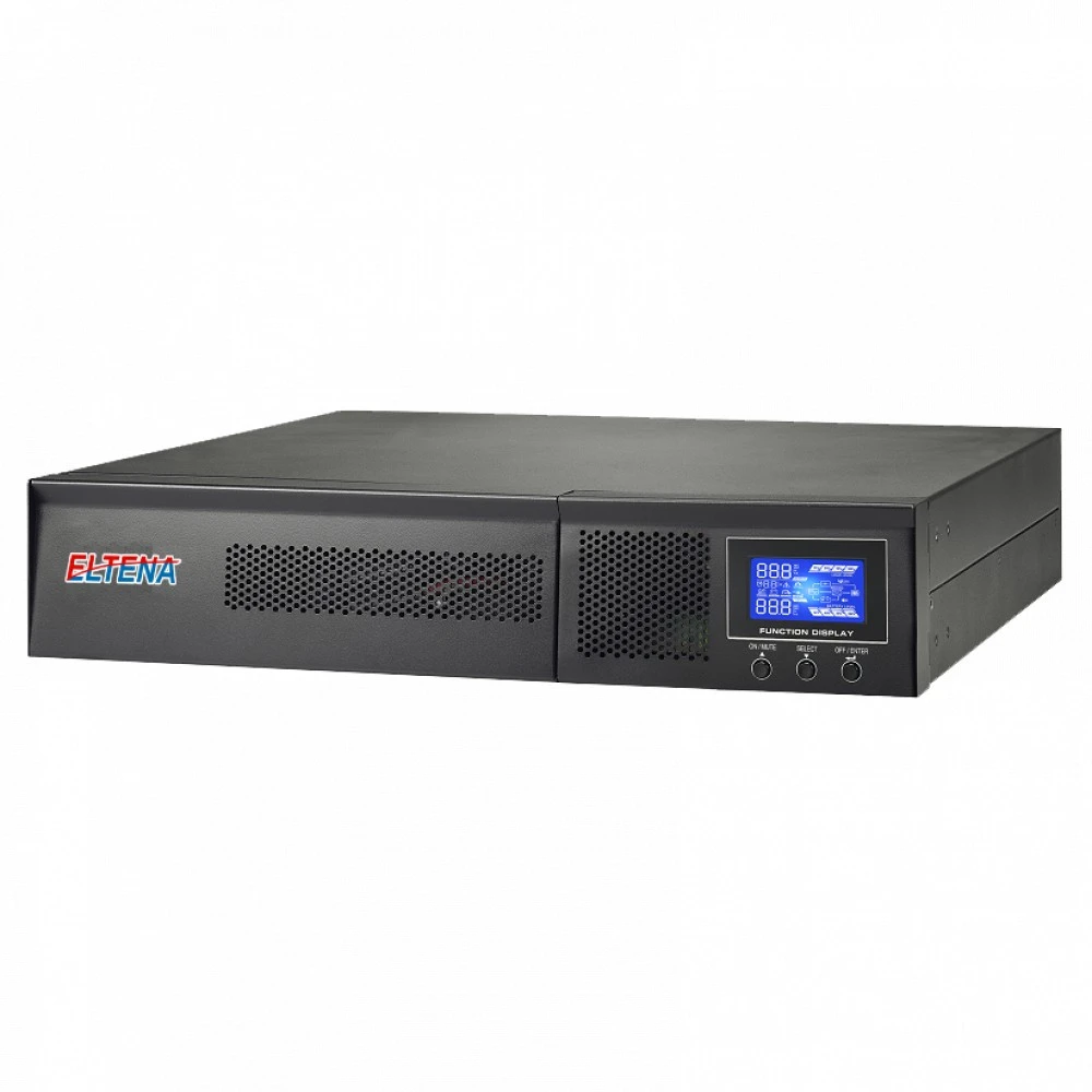 Источник бесперебойного питания ELTENA Monolith E1000RTLT EN-ME-1000RTLT Двойное преобразование (On-Line), Стоечный (Rack), 1000 ВА, 800 Вт