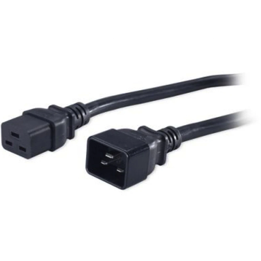 Опция для ИБП Hyperline Кабель питания IEC 320 C19 - IEC 320 C20 (3x1.5) PWC-IEC19-IEC20-3.0-BK