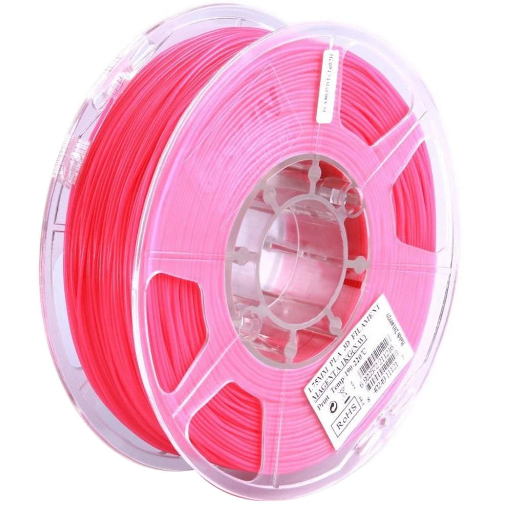 Расходный материалы для 3D-печати ESUN 3D PLA+ Пластик MagentaМалиновый 1.75mm 1kg roll PLA+175M1