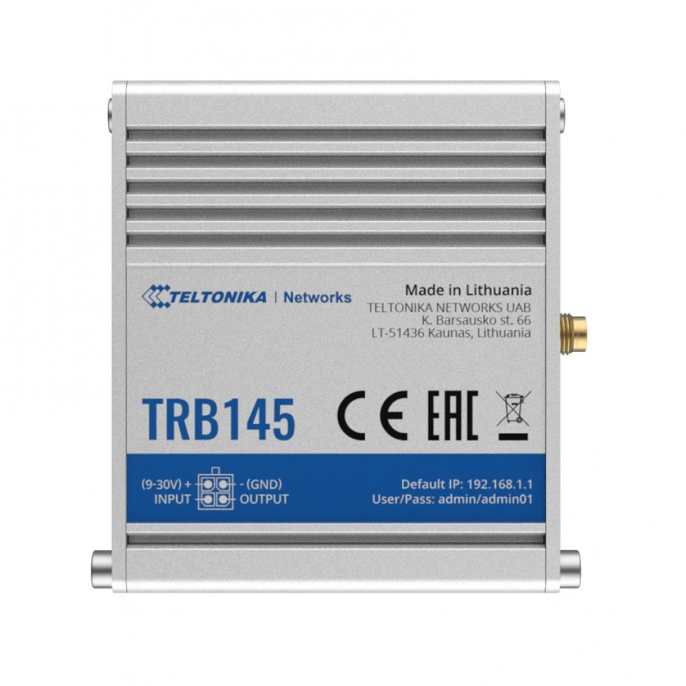 Аксессуар для сервера TELTONIKA TRB145 LTE шлюз промышленный TRB145003000