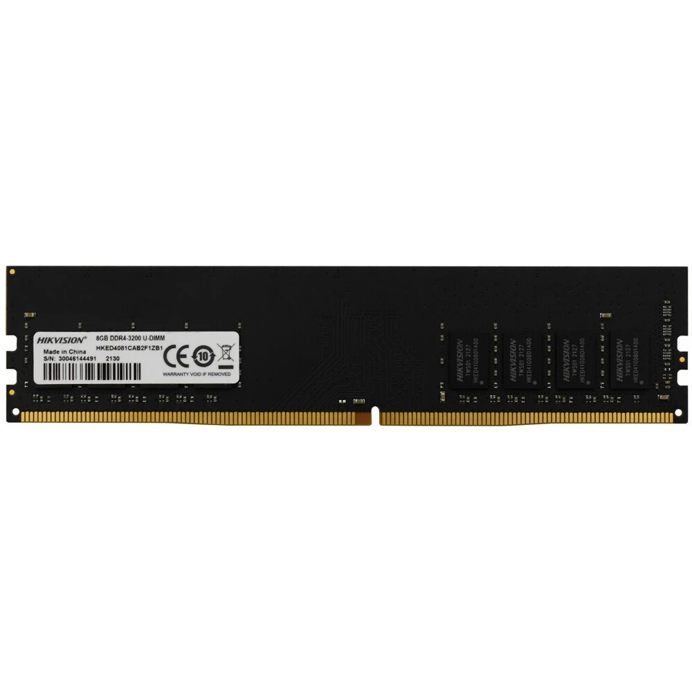 ОЗУ Hikvision HKED4081CAB2F1ZB1/8G DIMM, DDR4, 8 Гб, 3200 МГц