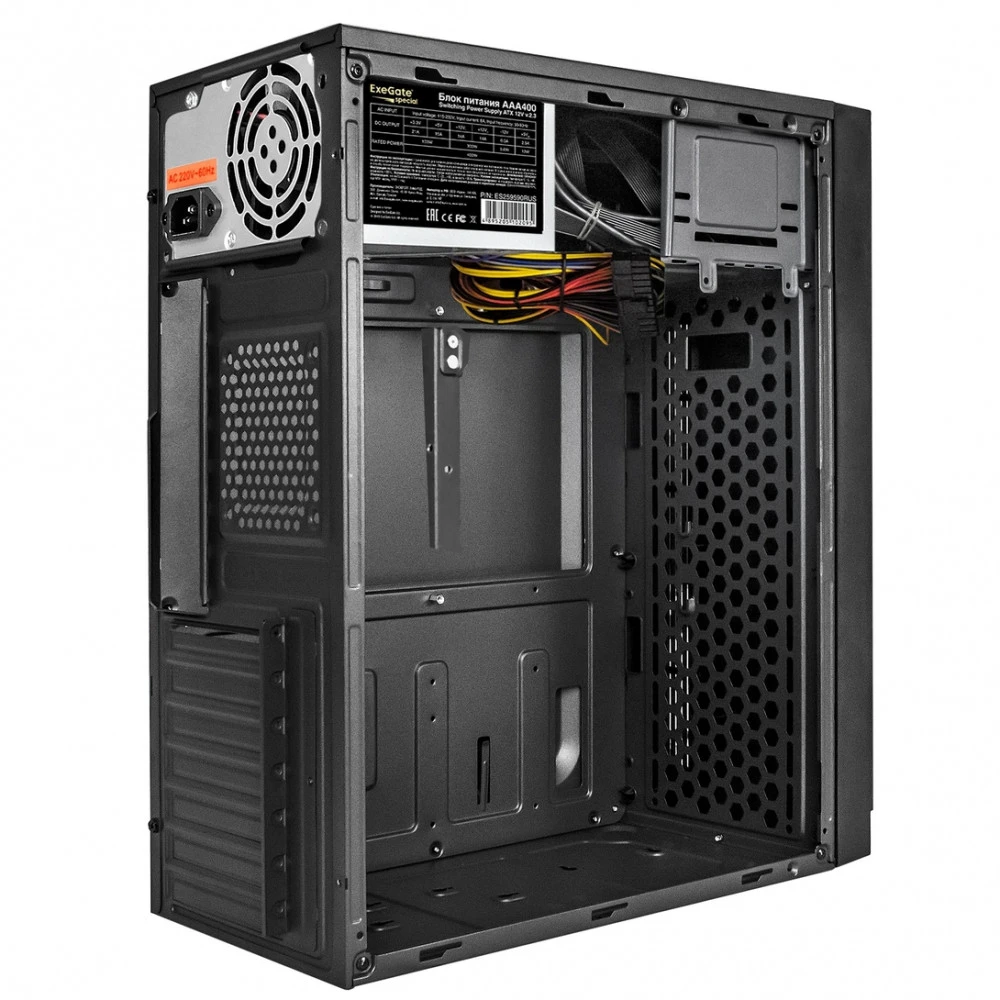 Корпус ExeGate BAA-105-01AAA400 EX291141RUS Mini-Tower