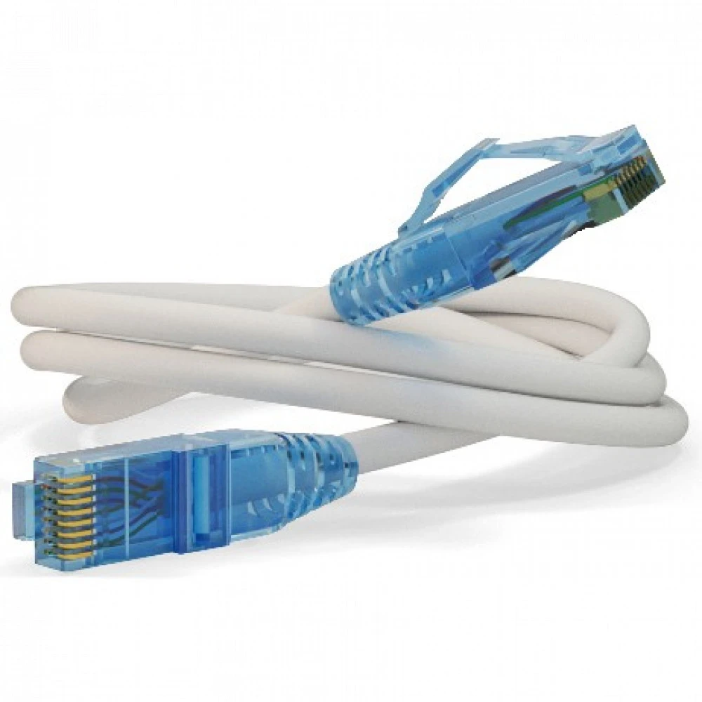 Патч-корд Hyperline PC-LPM-UTP-RJ45-RJ45-C6-5M-LSZH-WH