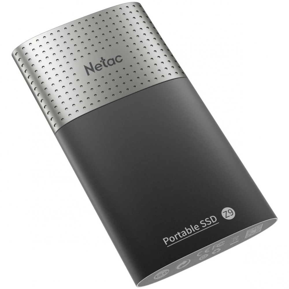Внешние накопители Netac Z9 External SSD 2TB NT01Z9-002T-32BK 2 ТБ