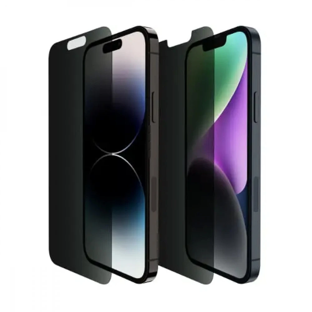 Аксессуары для смартфона Belkin ScreenForce TemperedGlass Privacy Anti-Microbial OVA116zz