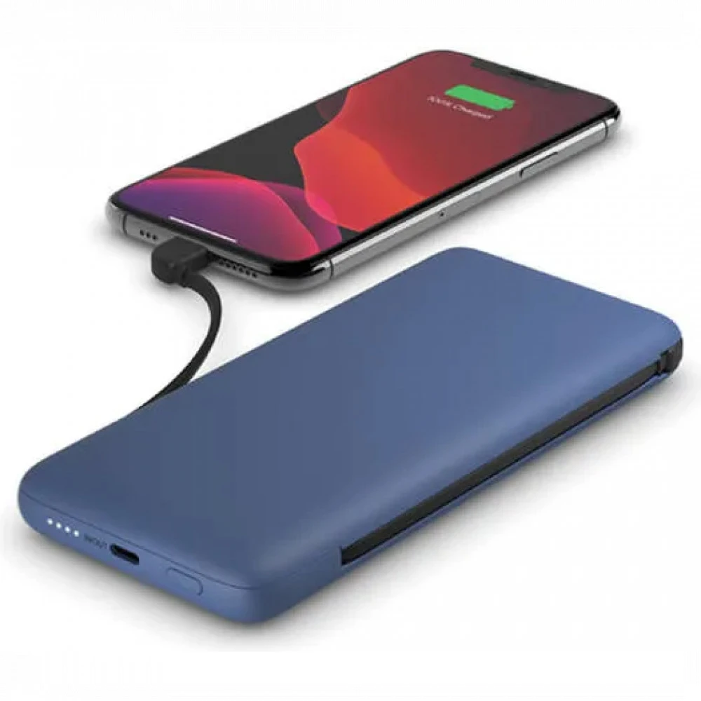 Внешний аккумулятор (Power Bank) Belkin Boost Charge Blue BPB006btBLU 10000 мАч, Синий