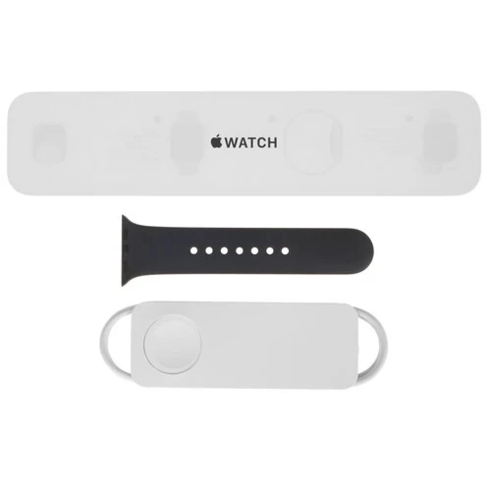 Apple Watch Series 7 GPS 41mm Midnight Aluminium Case with Midnight Sport Band MKMX3GK Смарт-часы